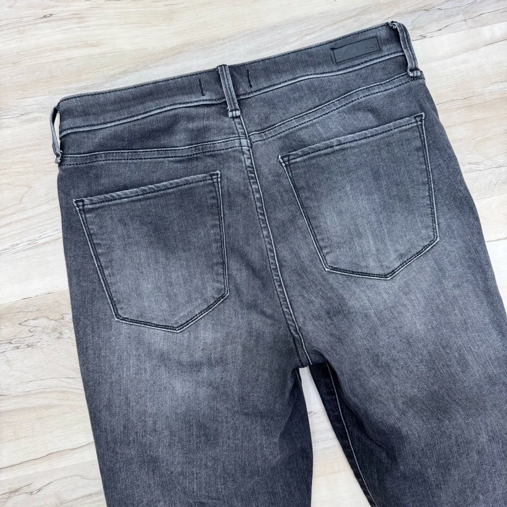 Abercrombie High Rise Super Skinny Gray Black Jean 8R /29